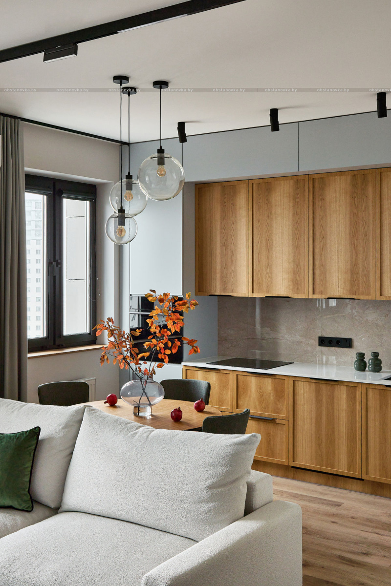 Интерьер квартиры «Lazurit Apartment»