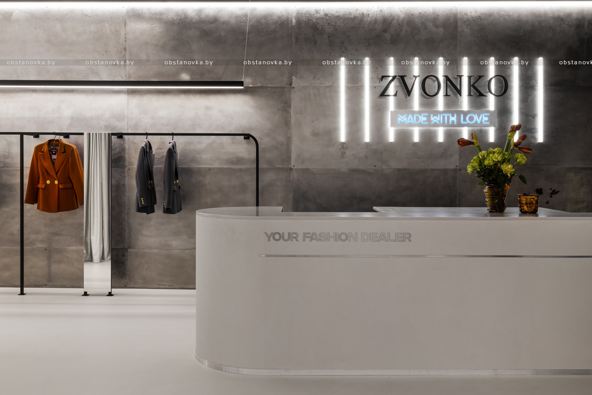 Интерьер шоурума «Zvonko metallic»