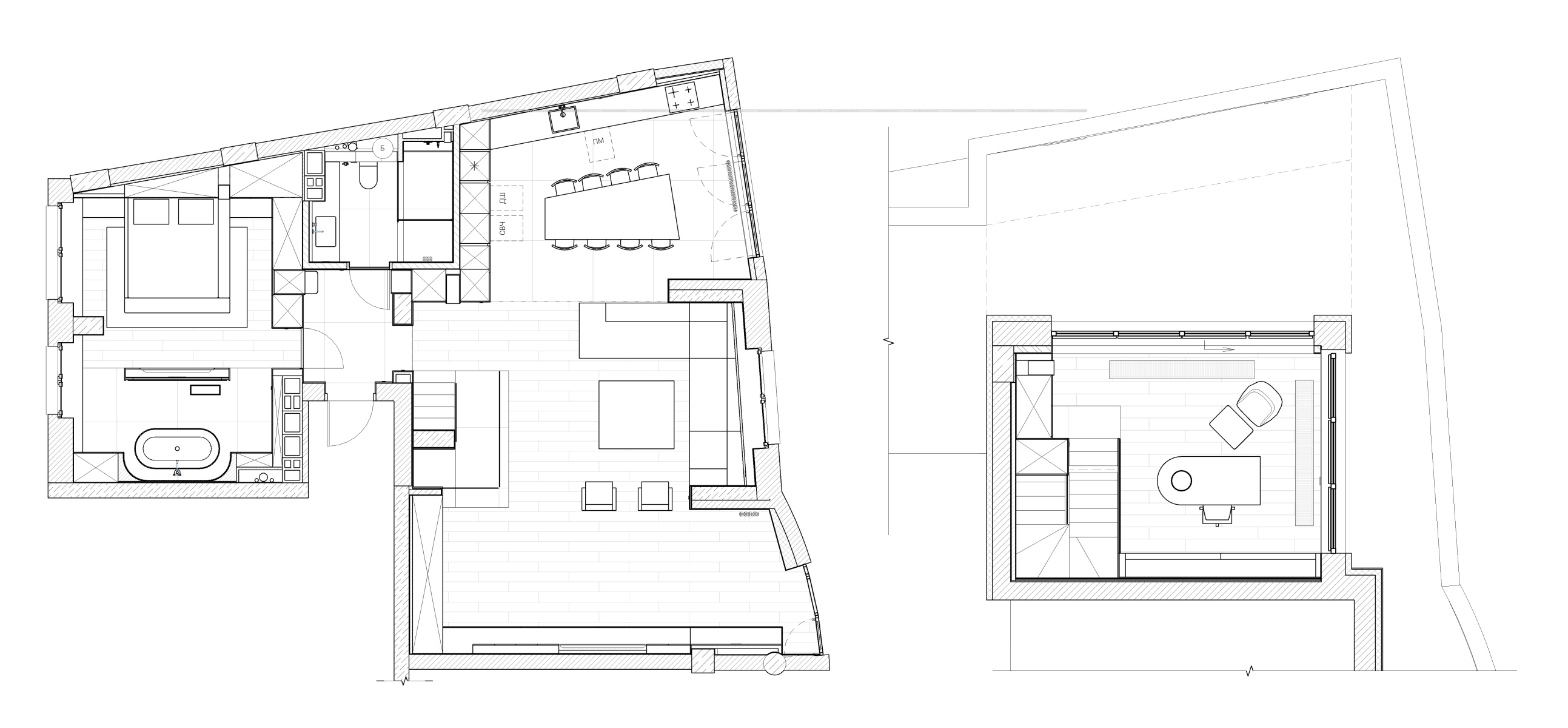Интерьер квартиры «PENTHOUSE apartment»