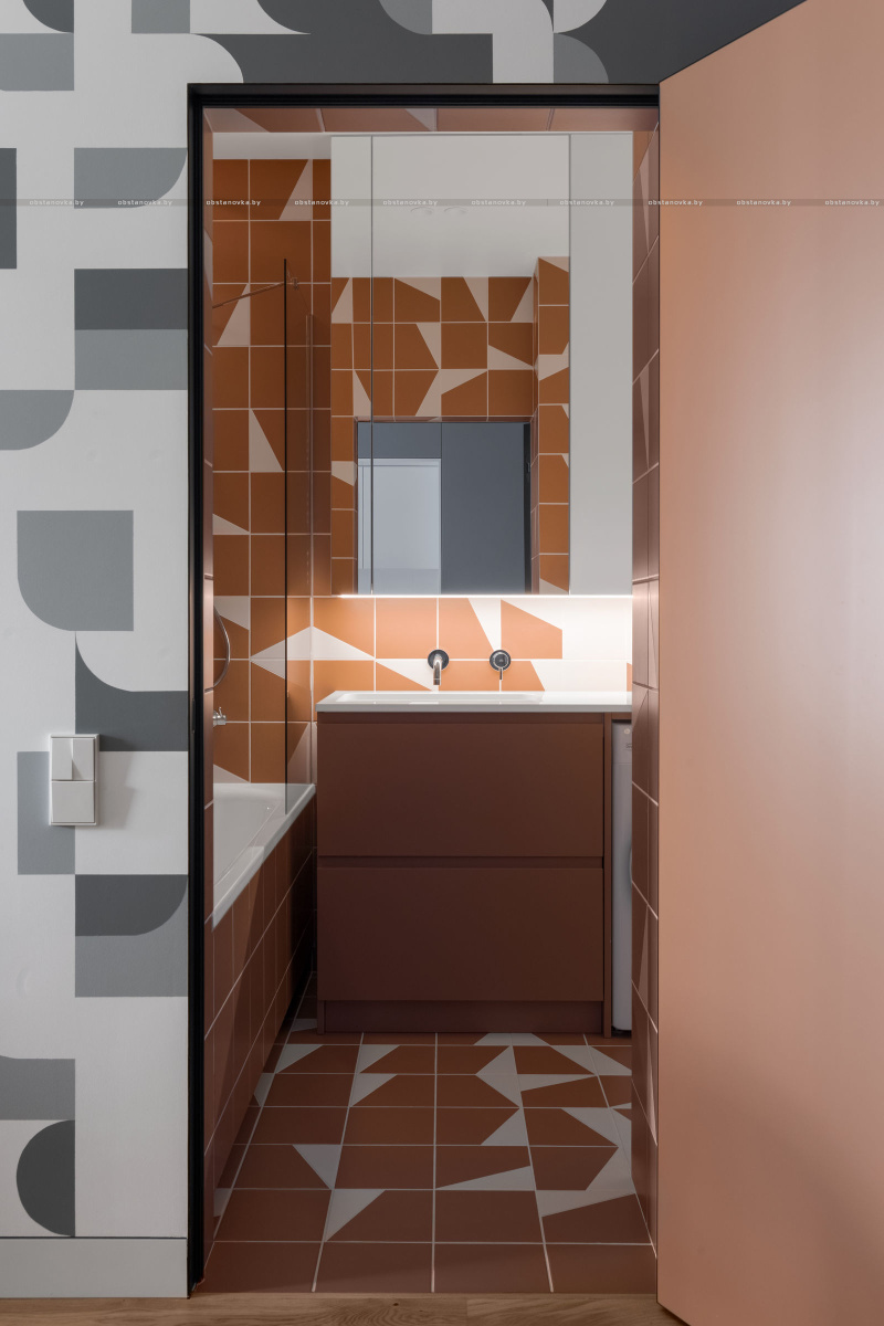 Интерьер квартиры «PATTERN apartment»