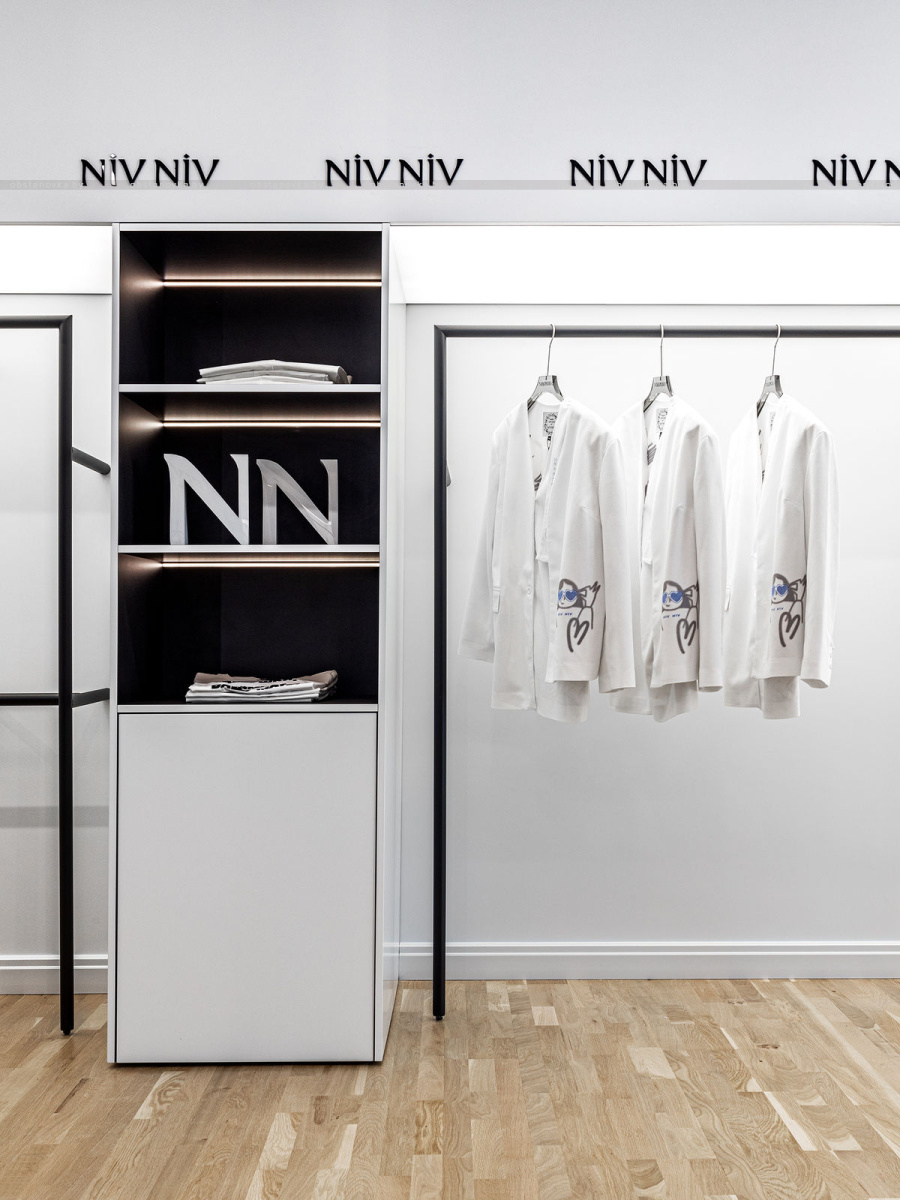 Интерьер шоурума «talk to clothes project»