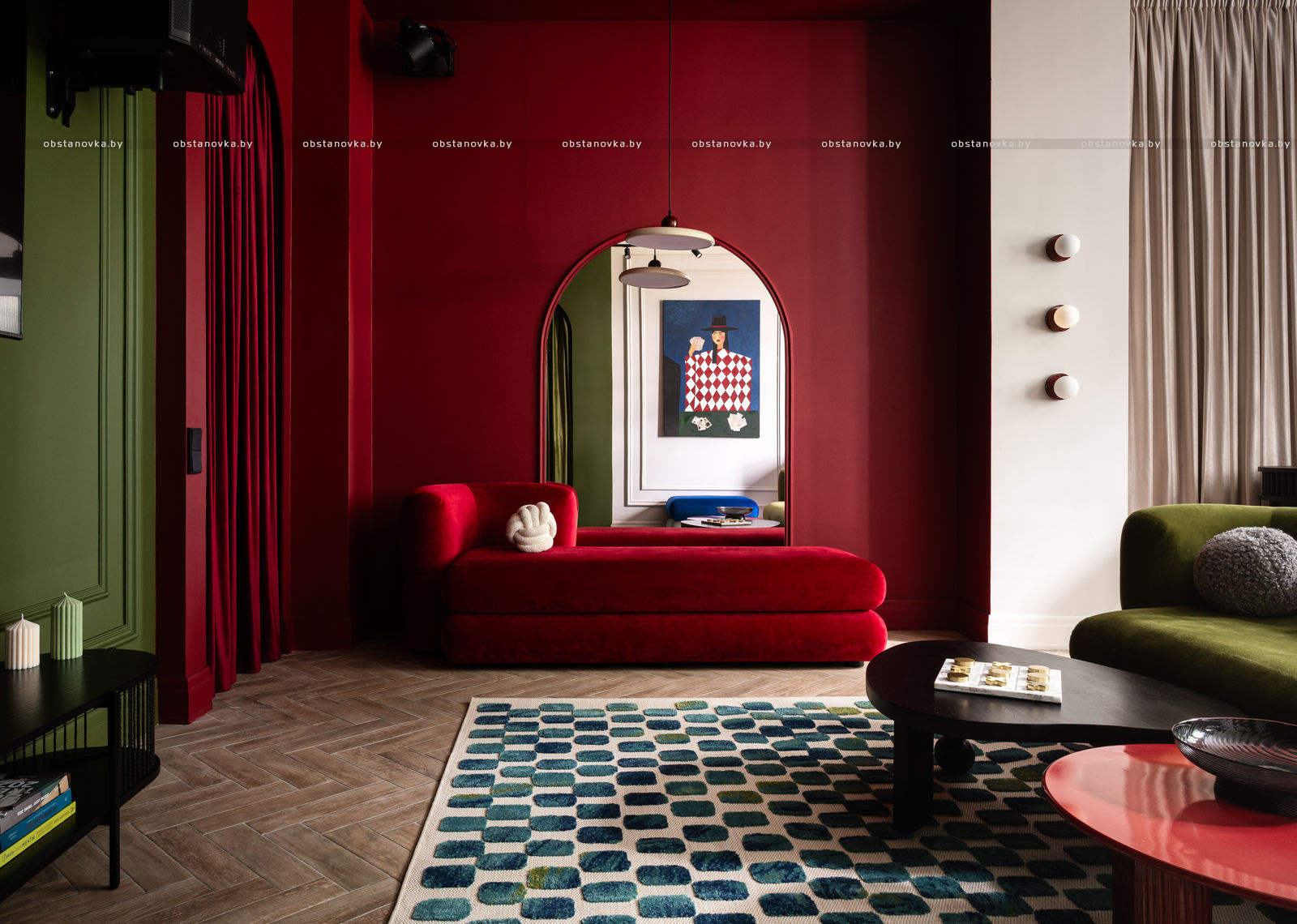 Интерьер ивент-пространства «L.ROOM»