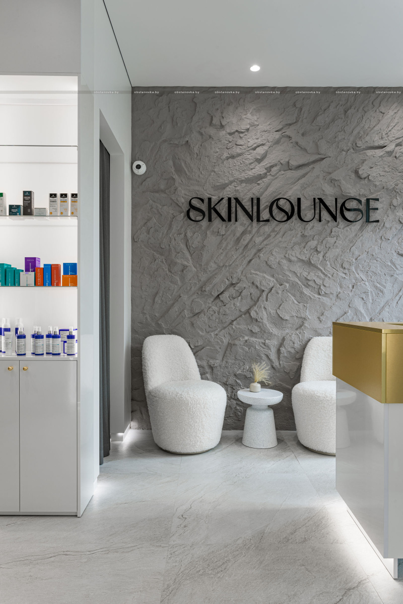 Интерьер салона красоты  «Skin Lounge»