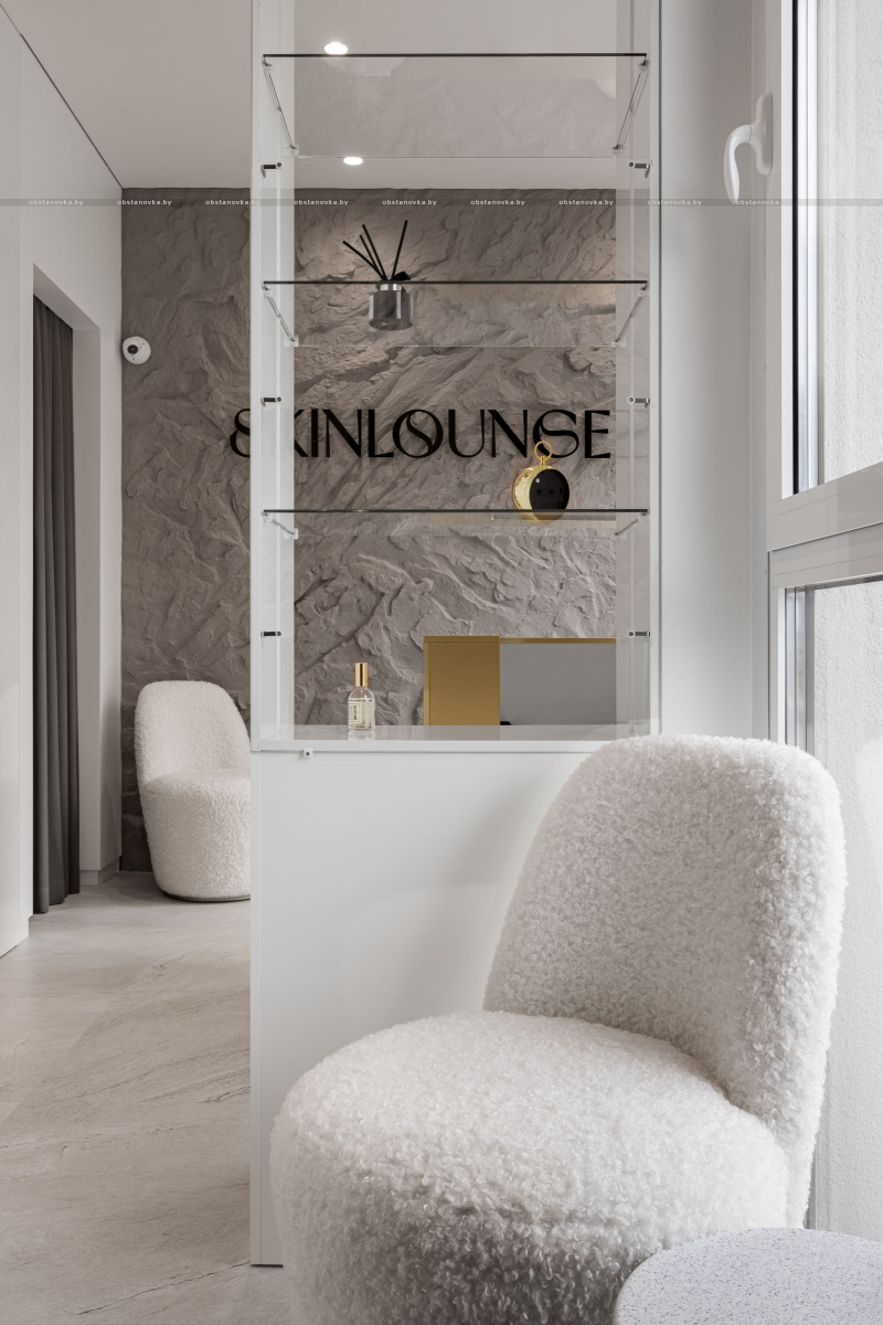 Интерьер салона красоты  «Skin Lounge»