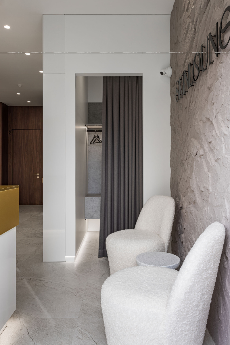 Интерьер салона красоты  «Skin Lounge»