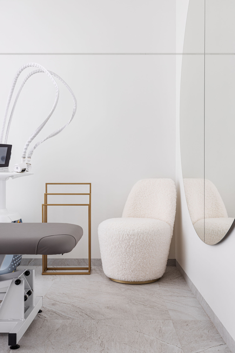 Интерьер салона красоты  «Skin Lounge»