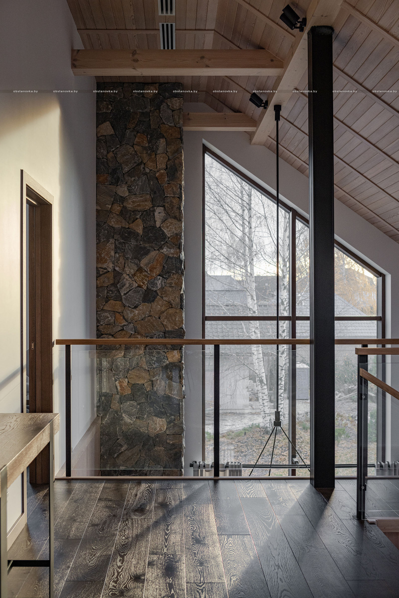 Интерьер дома «WOOD & AIR HOUSE»