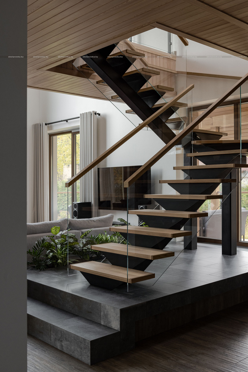 Интерьер дома «WOOD & AIR HOUSE»
