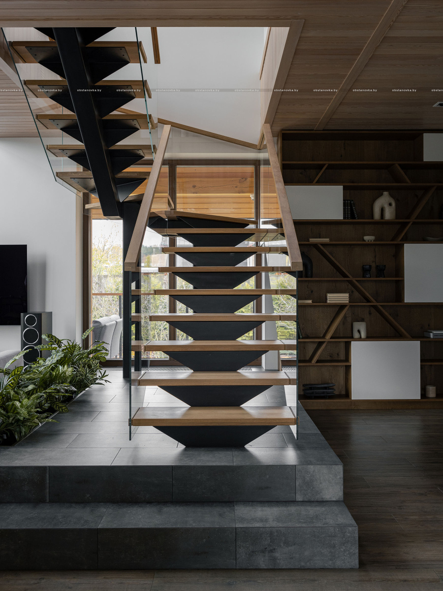 Интерьер дома «WOOD & AIR HOUSE»