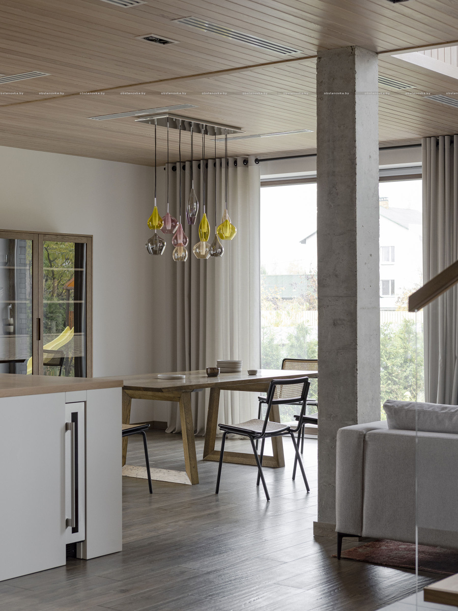 Интерьер дома «WOOD & AIR HOUSE»