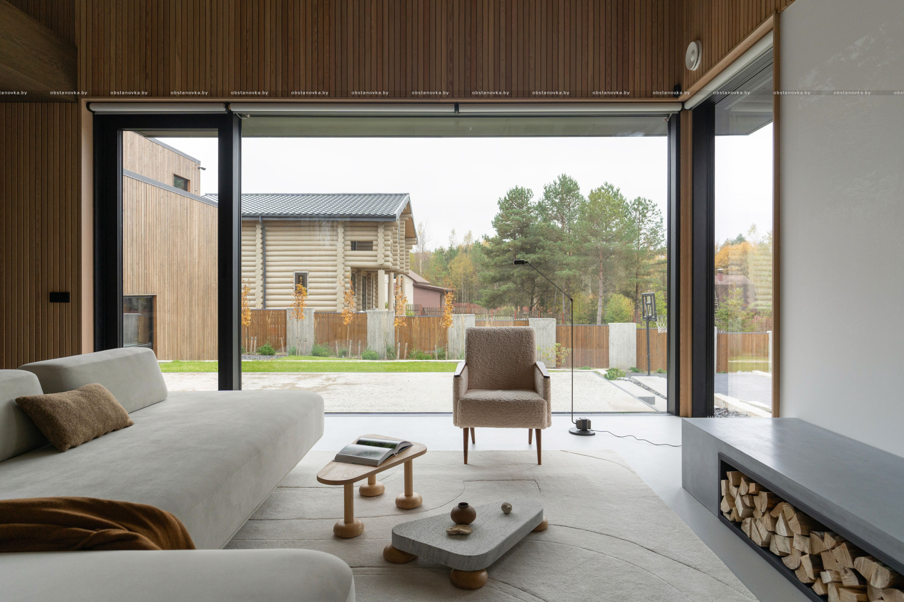 Интерьер дома «Splitting House»