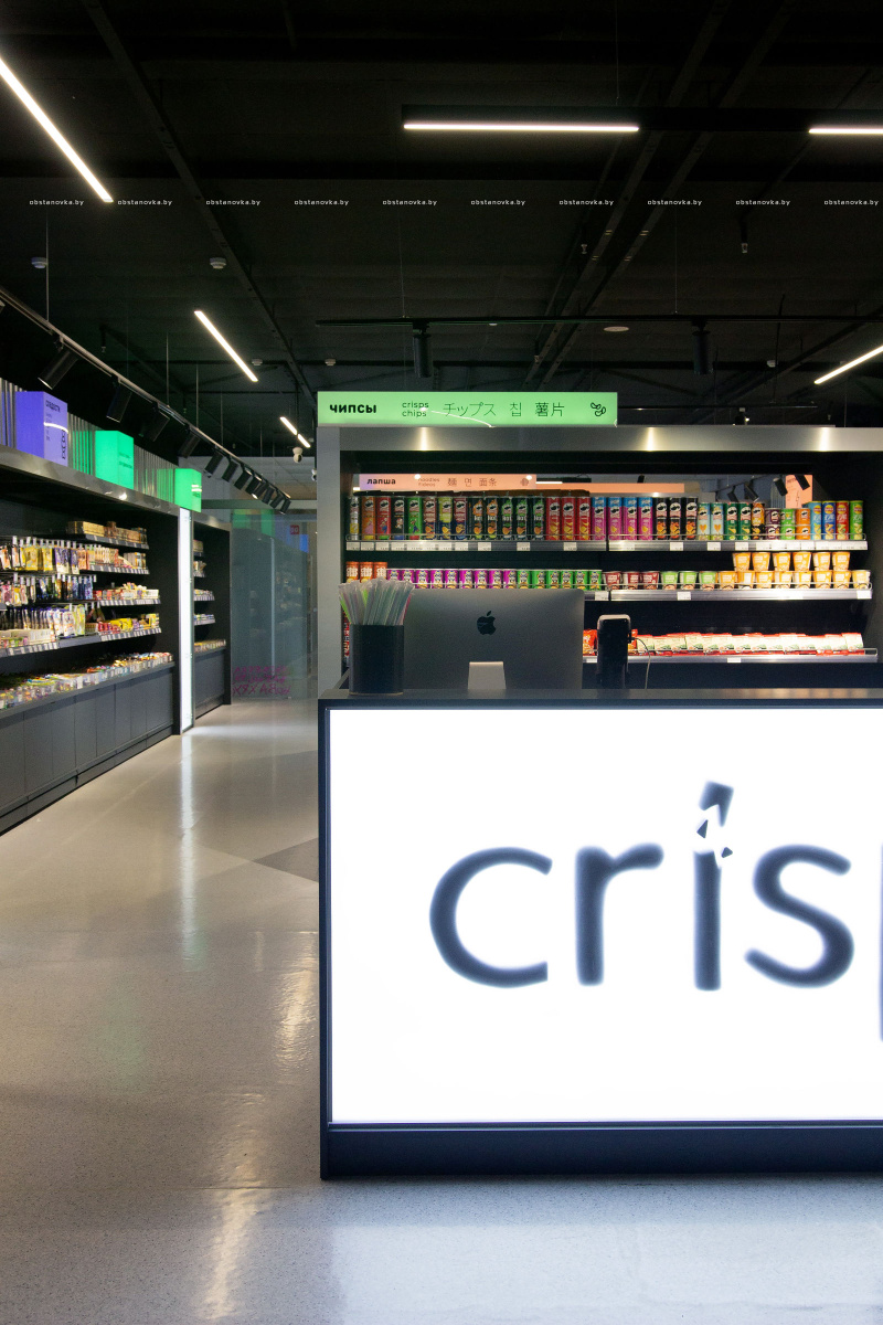 Интерьер магазина «Crispy»
