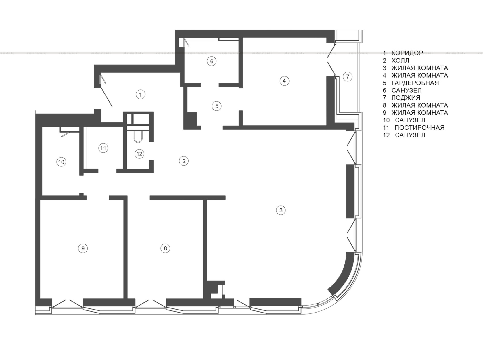 Интерьер квартиры «DEPO. Дизайн квартиры»