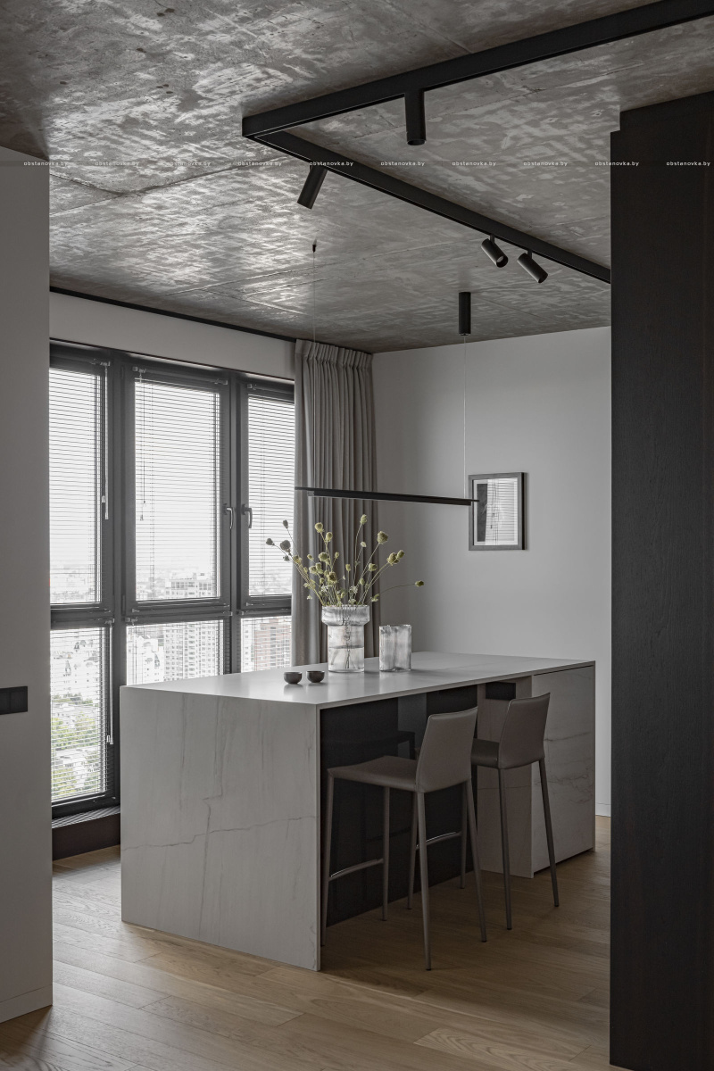 Интерьер квартиры «Небольшой пентхаус в центре Минска»