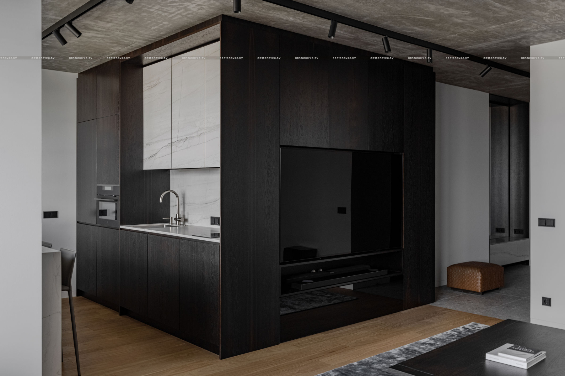 Интерьер квартиры «Небольшой пентхаус в центре Минска»