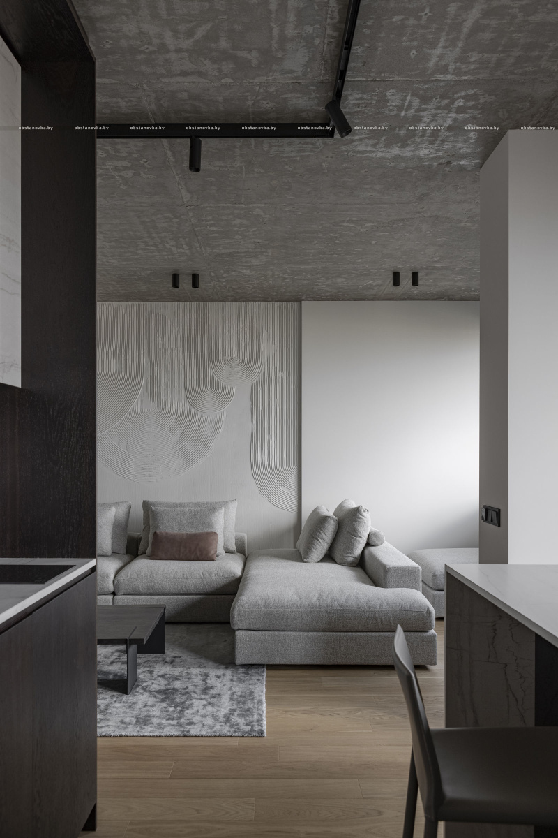 Интерьер квартиры «Небольшой пентхаус в центре Минска»