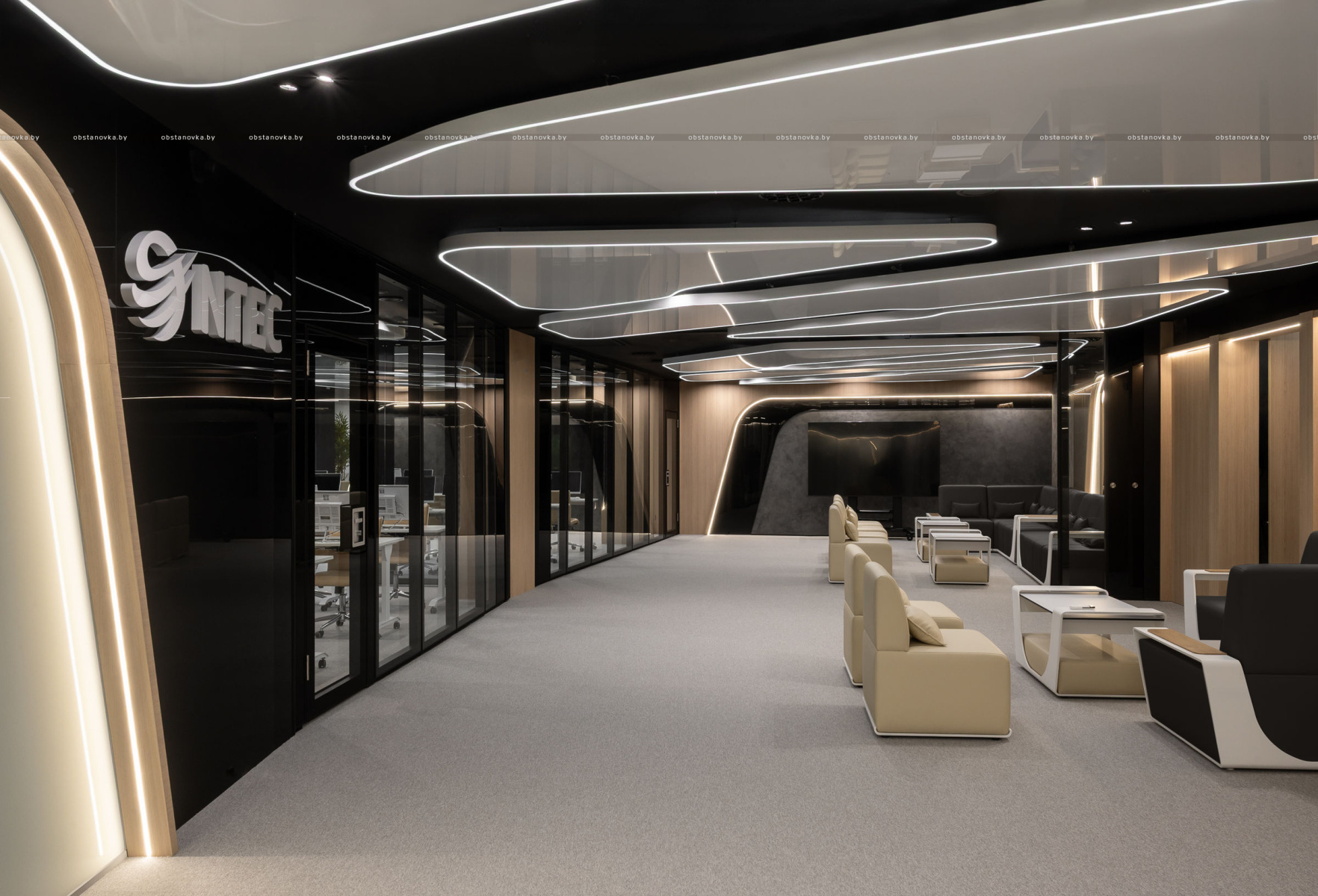 Интерьер центра образования 