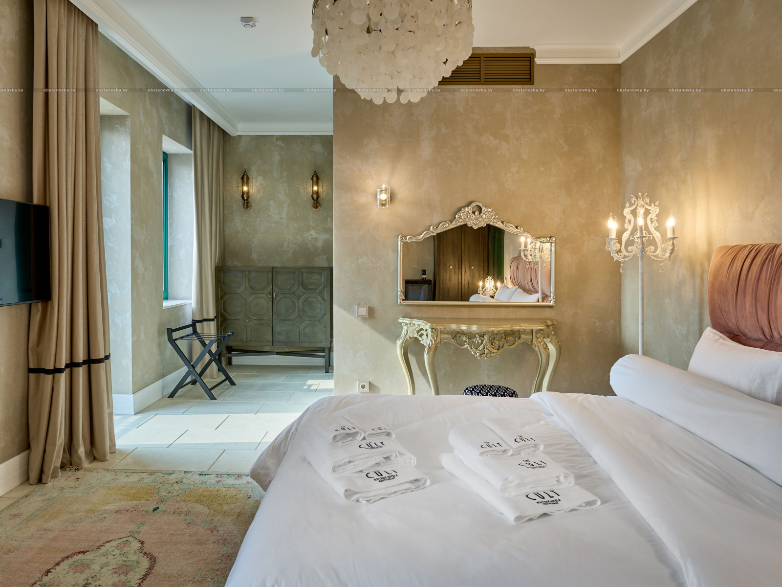 Интерьер бутика-отеля «The Cult»