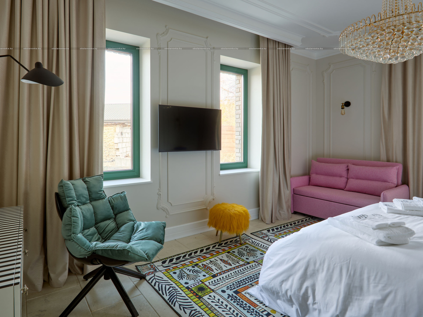 Интерьер бутика-отеля «The Cult»