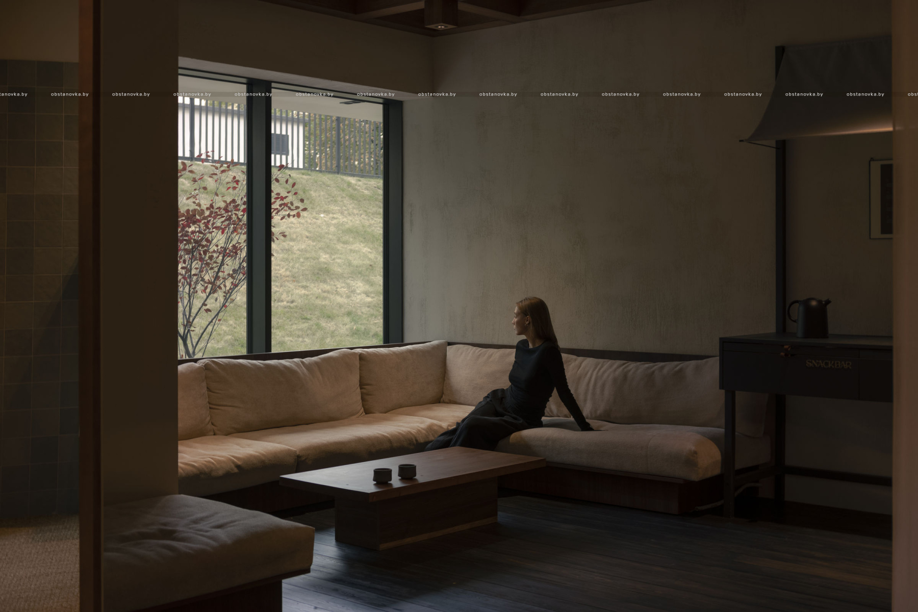 Интерьер ретрит-студии «Saans house»