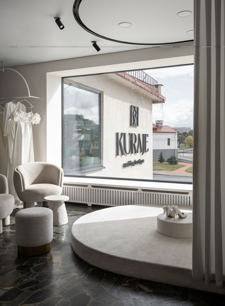 Интерьер свадебного салона «KURAJE»