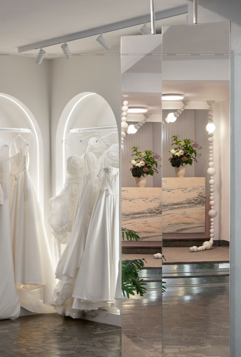 Интерьер свадебного салона «KURAJE»