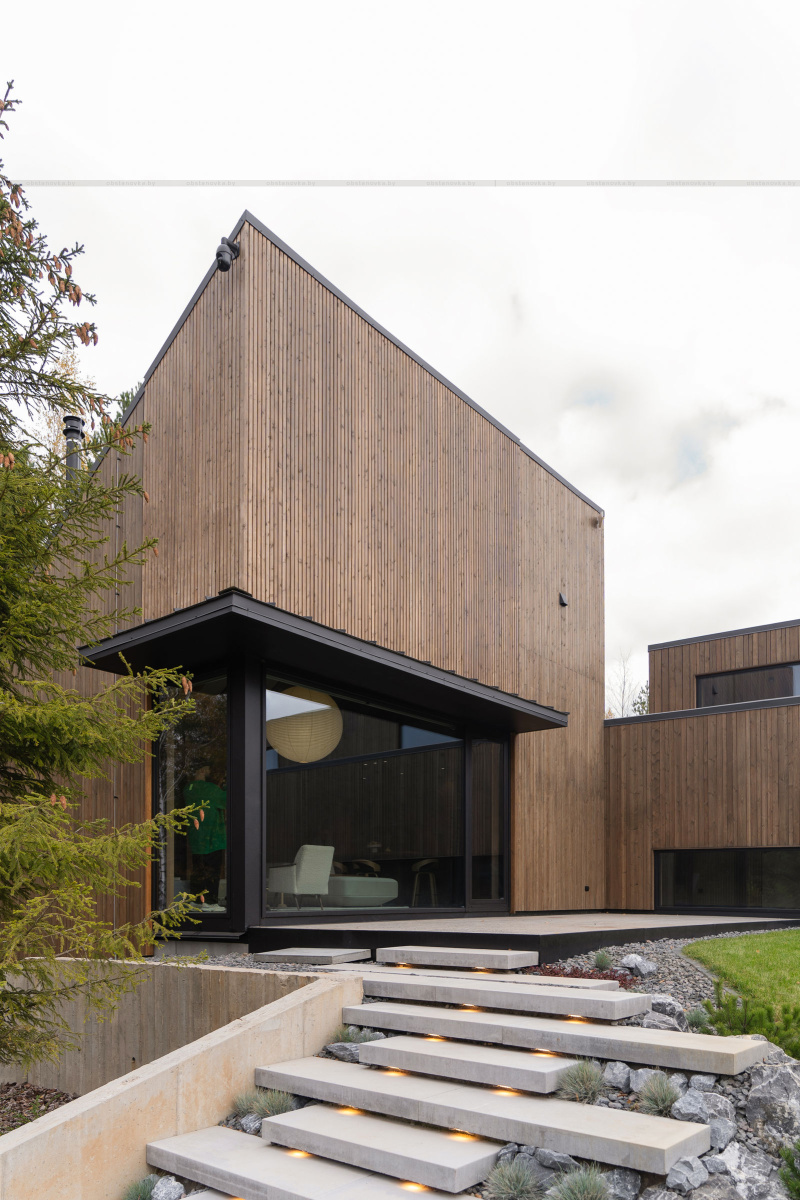 Архитектура дома «Splitting House»