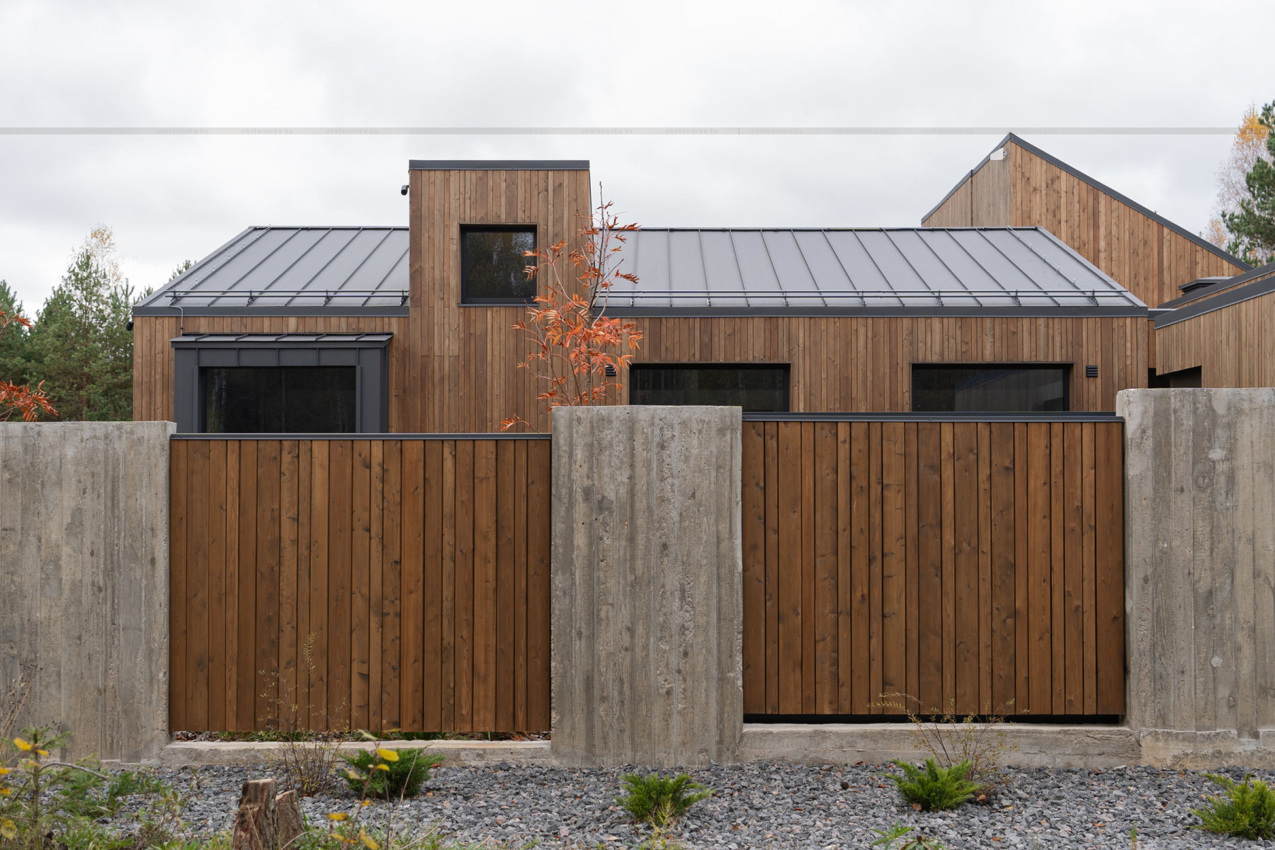Архитектура дома «Splitting House»