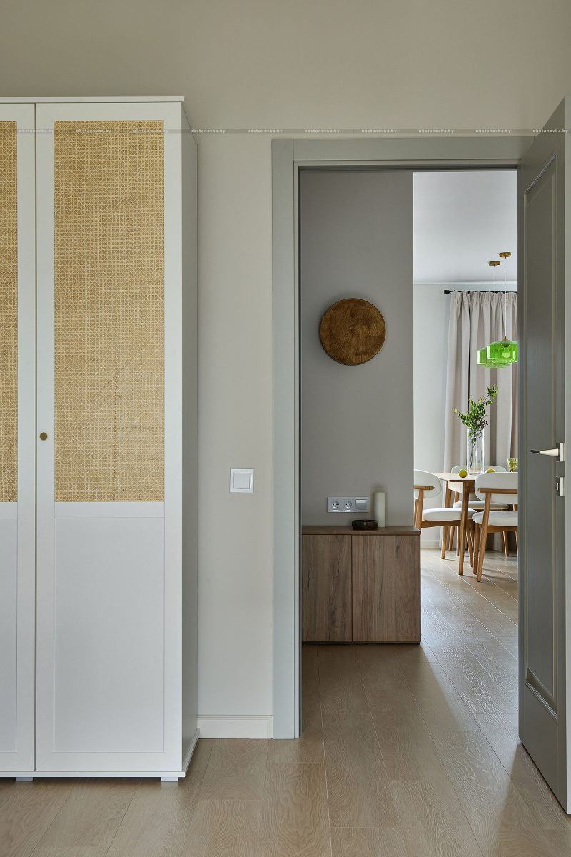 Интерьер квартиры «Прикосновение леса»