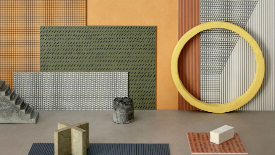 Коллекция плитки SEGNI su Pigmenti от Ферруччо Лавиани для бренда Lea Ceramiche