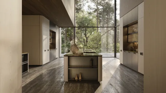 Новая коллекция 2026 Molteni&C: кухня Physis