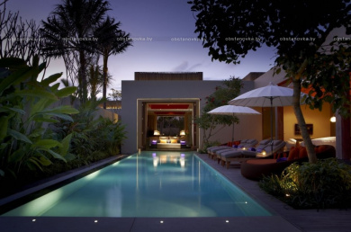 Интерьер W Bali Villas и E-WOW Suite