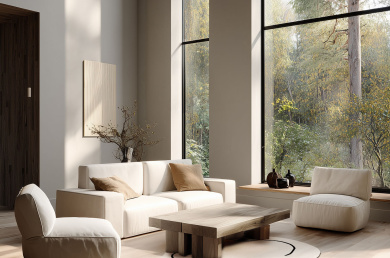 Новая органическая эстетика: почему дизайнеры интерьеров выбирают ковры свободной формы