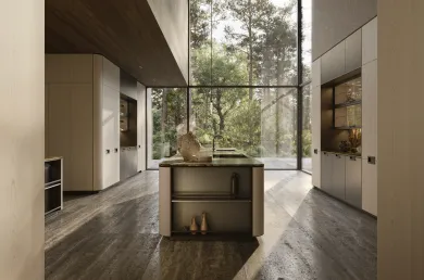 Новая коллекция 2026 Molteni&C: кухня Physis