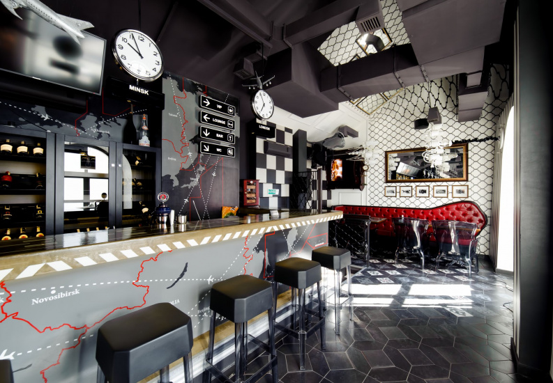 Дизайн интерьера кафе, баров, ресторанов