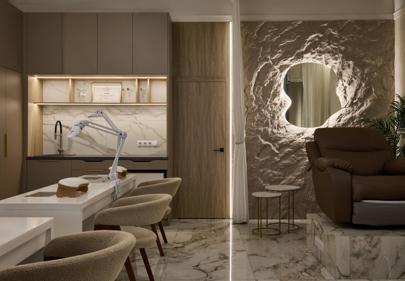 Интерьер салона красоты «World of Fairies»