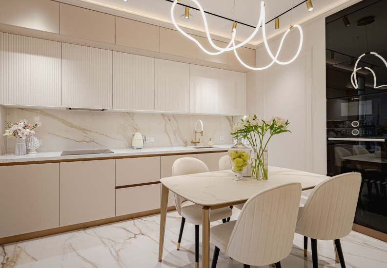 Интерьер квартиры «Golden Elegance»