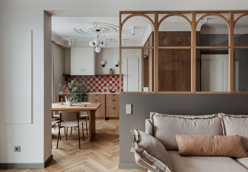 Интерьер квартиры «Pine fairy tale»