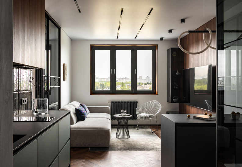 Интерьер квартиры «Promenade apartment»