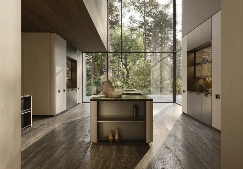 Новая коллекция 2026 Molteni&C: кухня Physis