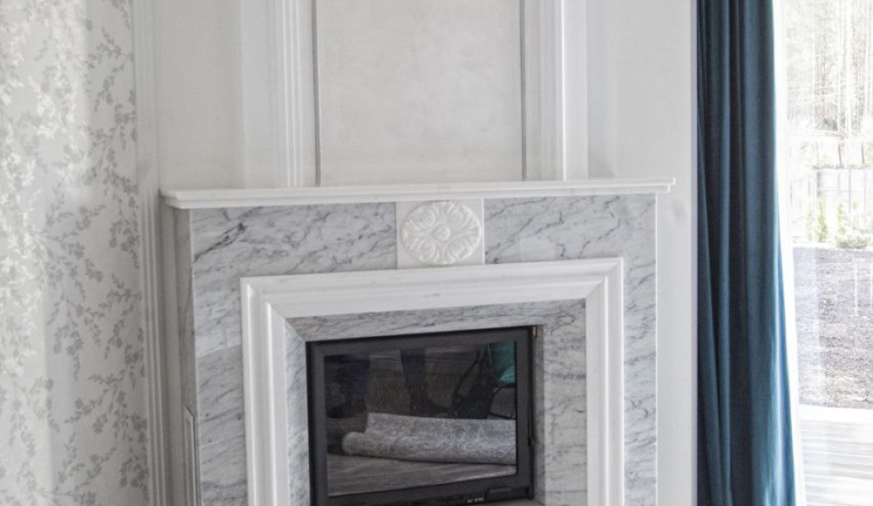 Мрамор Bianco Carrara и Thassos