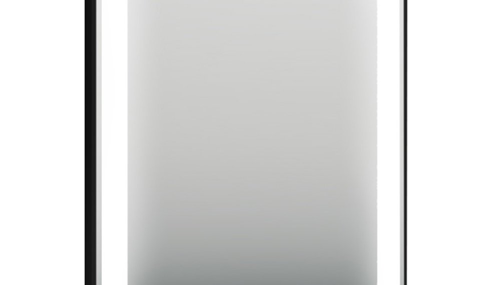 Зеркало ORKA Lisbon TR3001 65x75 c LED подсветкой, черный матовый