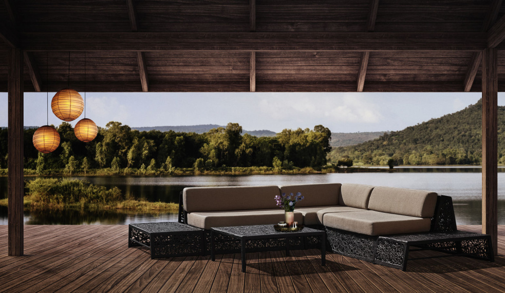 Уличный диван Lounge Set