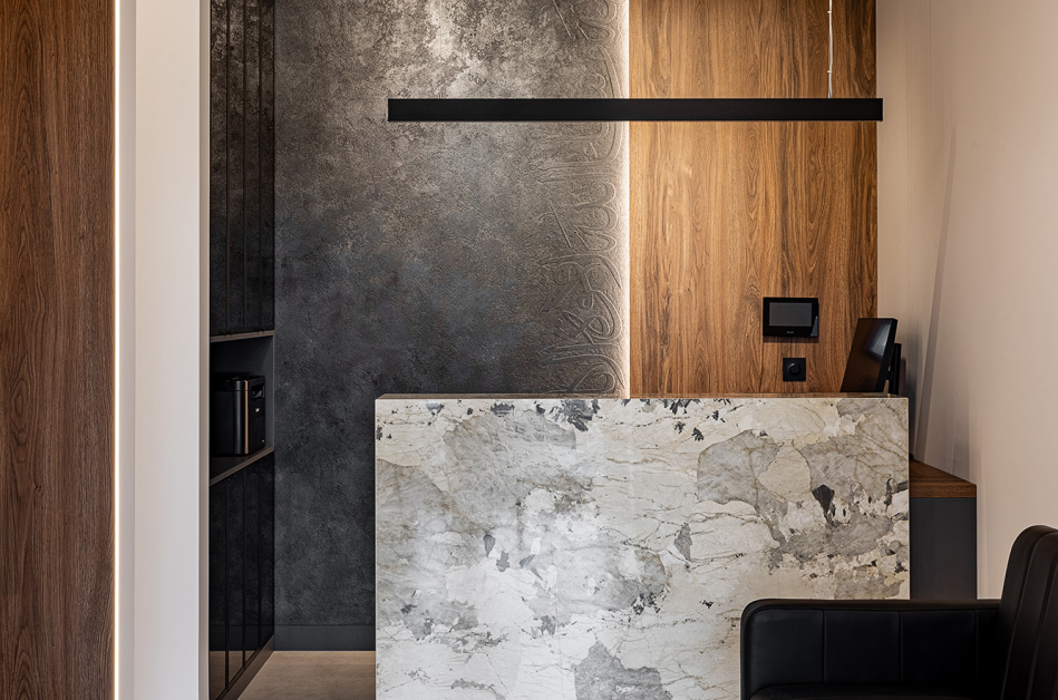 Интерьер стоматологии «Warm Dentistry»