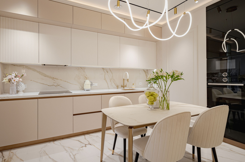 Интерьер квартиры «Golden Elegance»