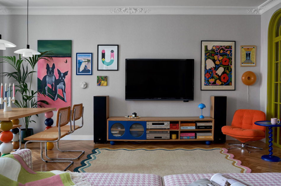 Интерьер квартиры «Dopamine project»