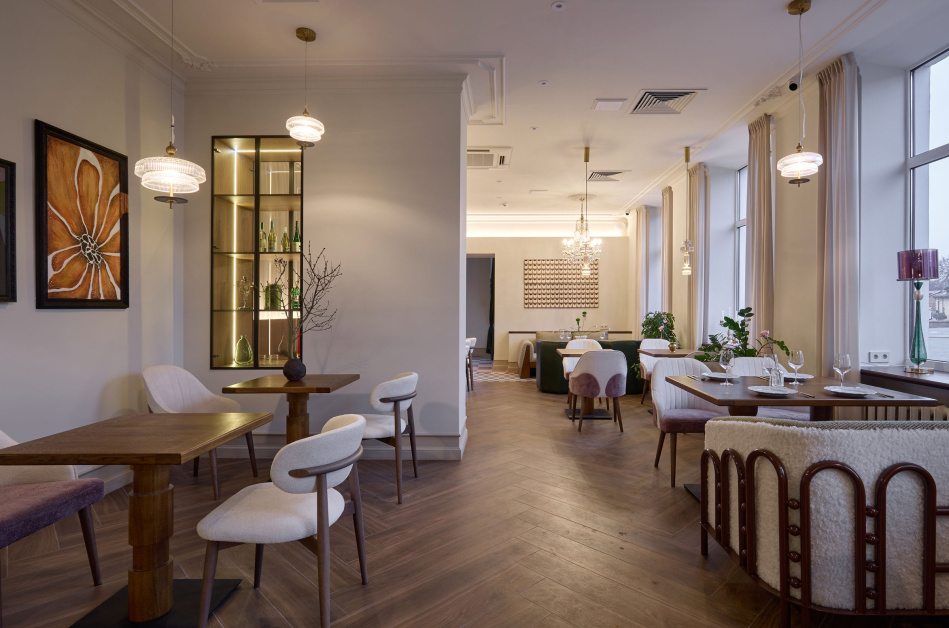 Интерьер ресторана «Бона»