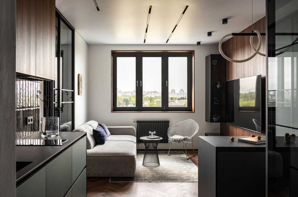Интерьер квартиры «Promenade apartment»